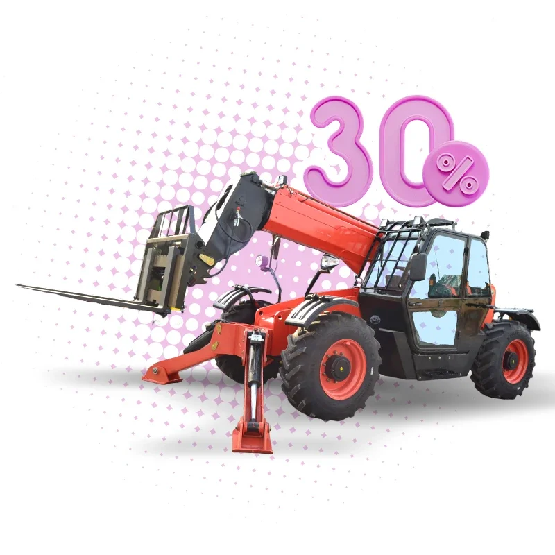 Industrial-Grade Telescopic Handler For Efficient Construction And Material Handling Telescopic Forklift Loader