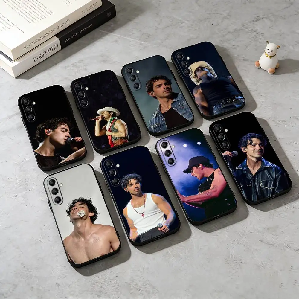 

Singer J-Joe Jonas Phone Case For Samsung Galaxy A73,A72,A71,A70,A53,A52,A51,Others Soft Black Cover