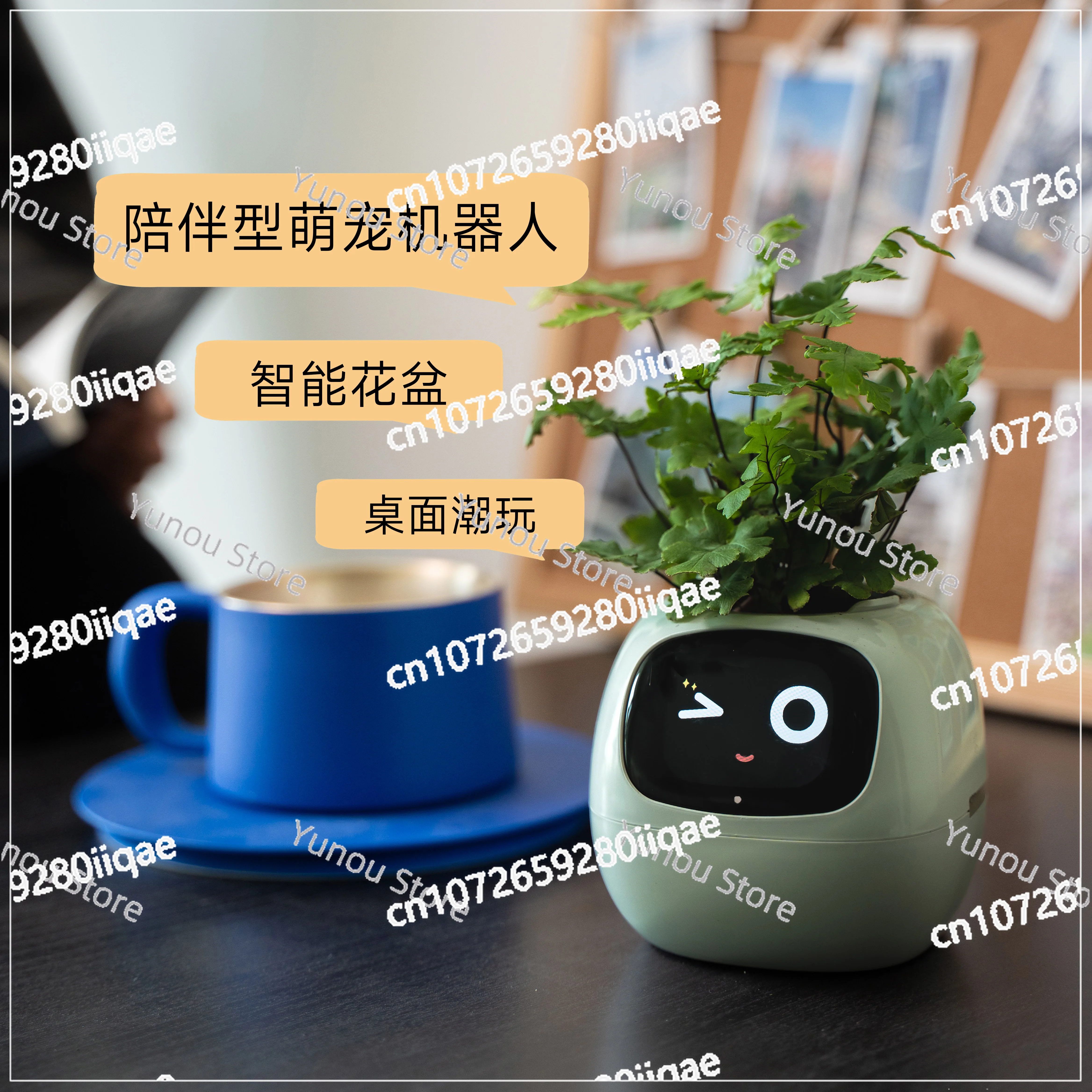 

Plantsio Plant Cute Pet Robot Electronic Pet Healing Desk Ai Electronic Toy Creative Gift