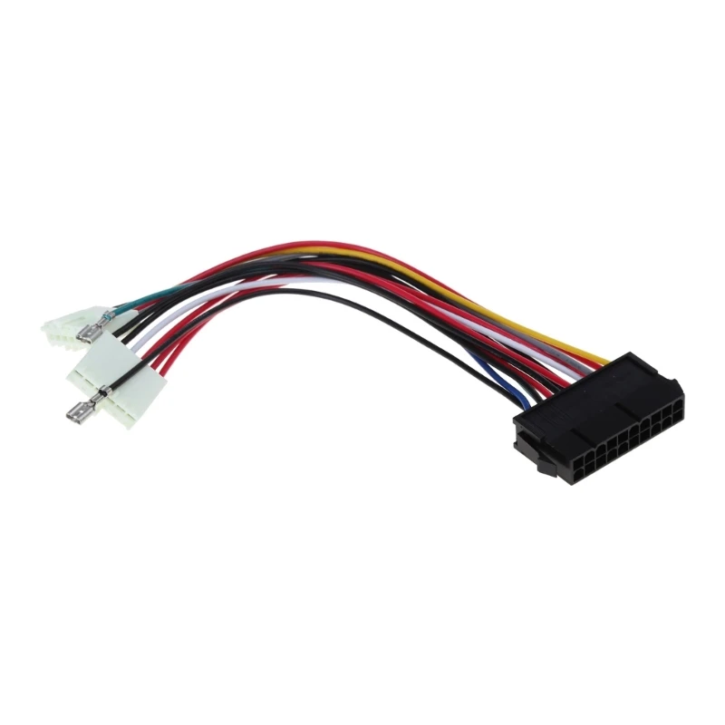 

20Pin ATX to 2x Port 6Pin AT PSU Converter Power Cable Cord For 286 386 486 586 Old Computer