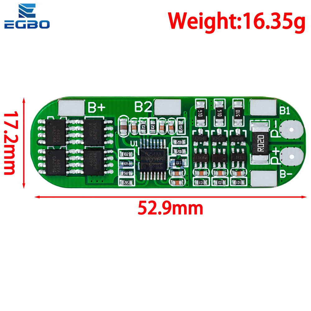 1 szt. Moduł ochrony ładowarka akumulatorów litowych 3S 10A 12V do 3 szt. Ładowania akumulator litowo-jonowych 18650 BMS 11.1V 12.6V nowy