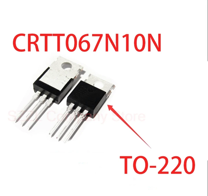 10PCS 100% New Original CRTT067N10N TO-220  100V 147A