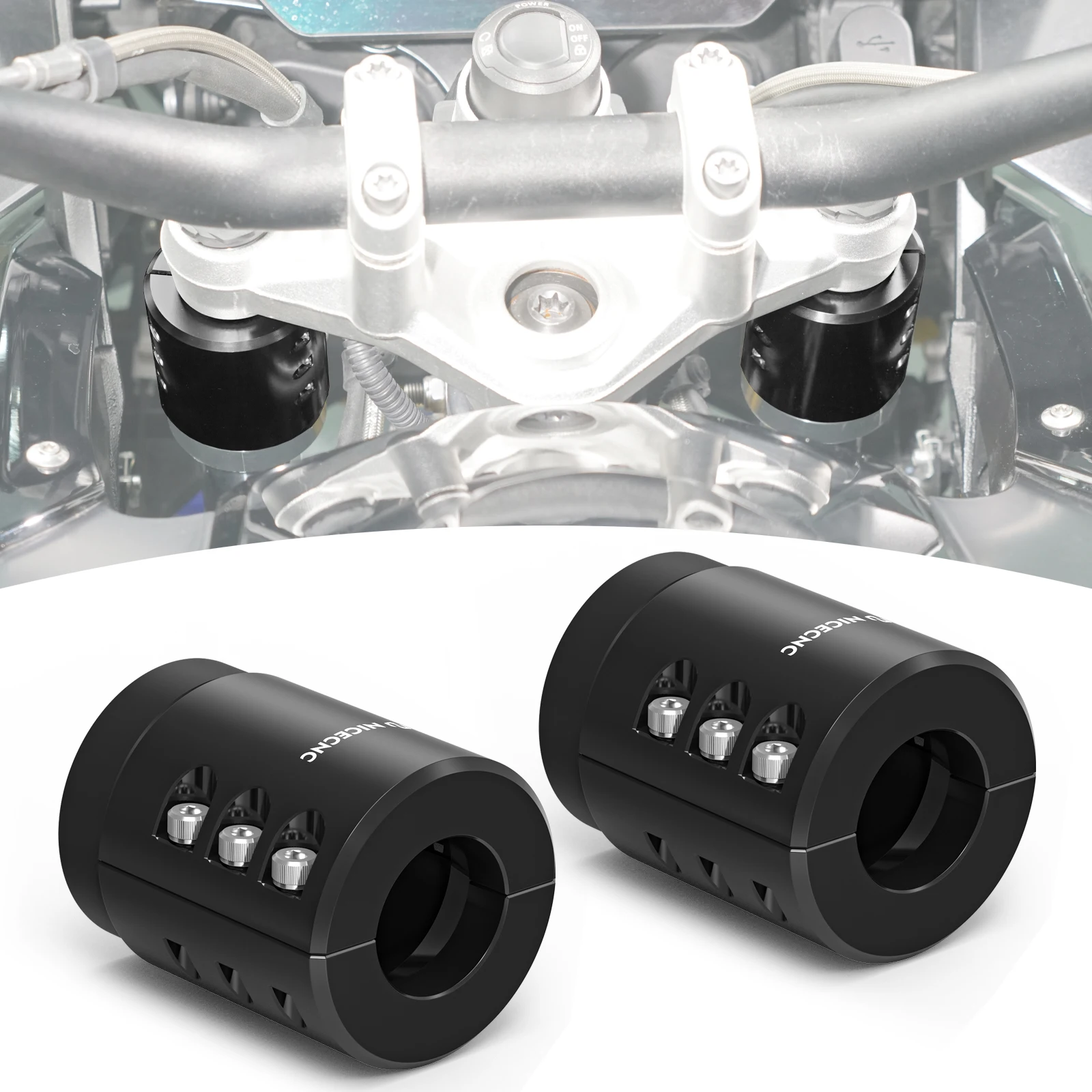 

Motorcycle Front Fork Bump Shock Absorber Reinforcement Sleeve for BMW R1250GS/Adventure R1200GS/Adventure LC R1200 R1250 GS GSA