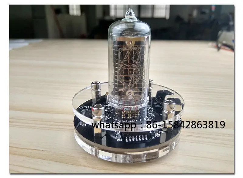 Single Tube QS18-12 Glow Clock Nixie Clock Has A Soft Spot