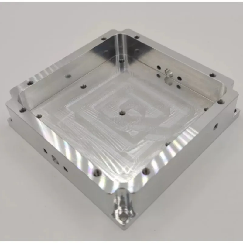 Metal Box,Aluminum Shell,Shielding Box,Length 70mm,Width 70mm,Height 19mm,Connector,Through-hole Capacitor Power Supply