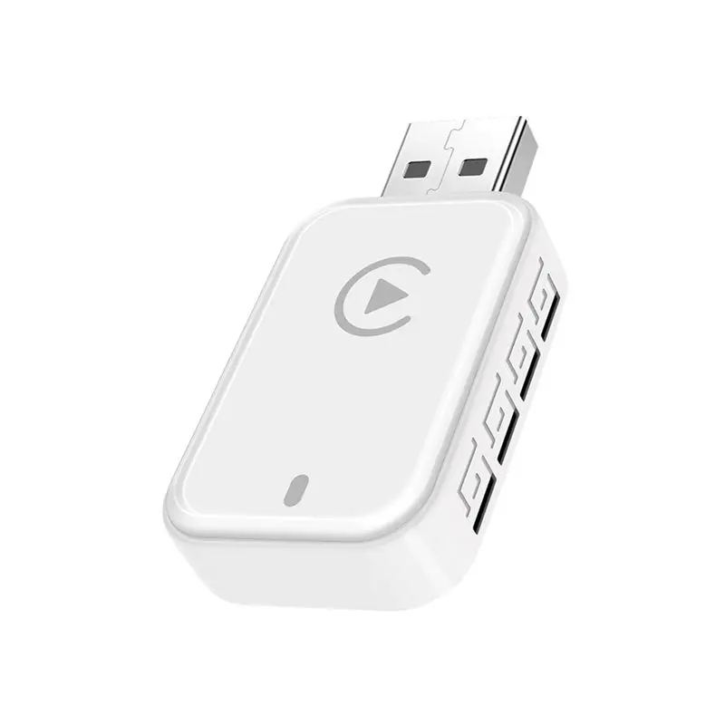 

A64P-Mini Box 2In1 Wireless Carplay Android Auto Box Wired To Wireless Dongle Automatic Connect Adapter Bluetooth Plugandplay