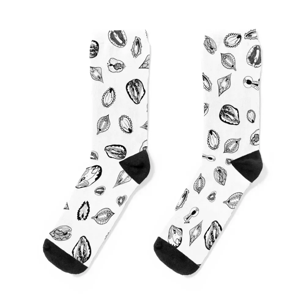 Vulva diversity Socks snow hiking Lots Socks For Men Women's