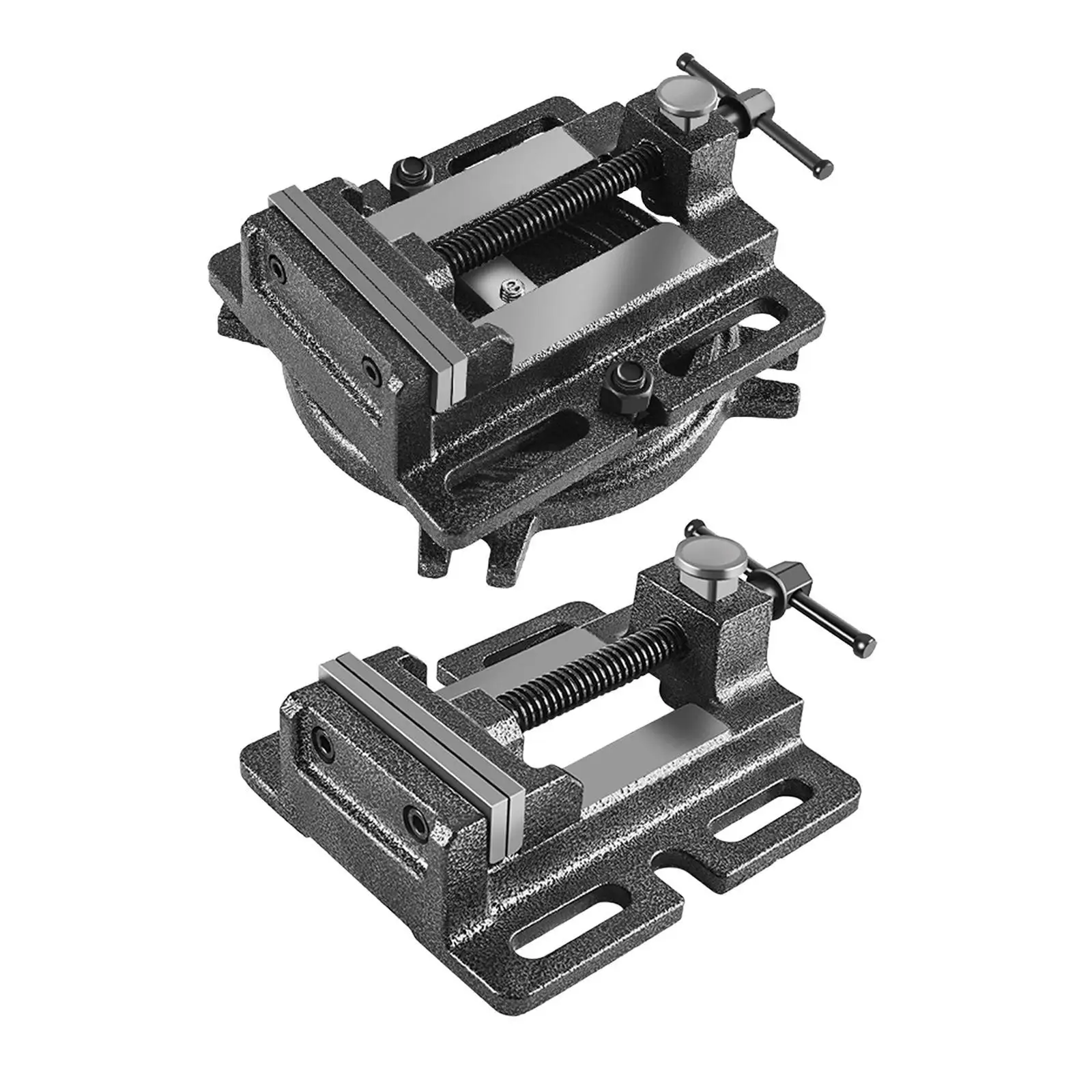 Drill Press Vise Clamp,Drill Press Milling Vise,Versatile Small Home Use Sturdy Easy to Storage Accessories Bench Mount Clamp