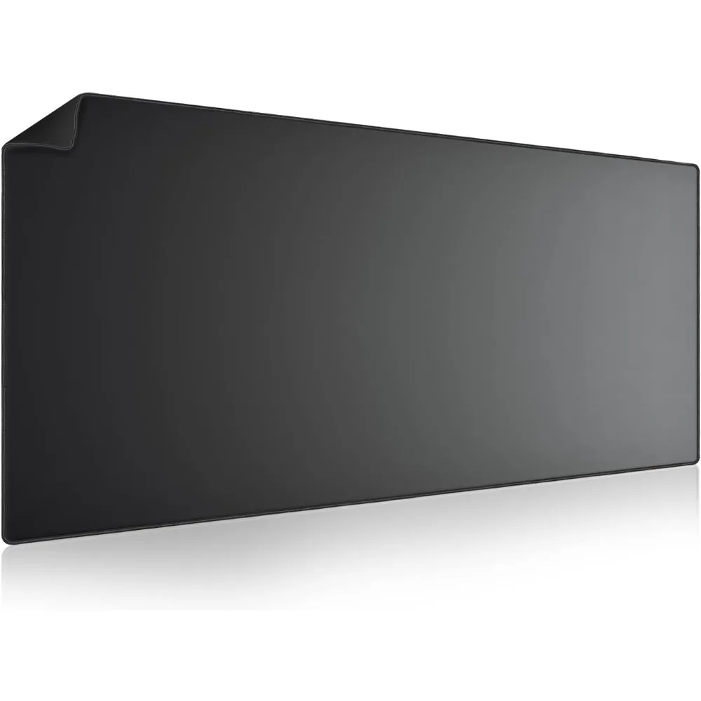 Large Gaming Mouse Pad, Waterproof and Non-Slip, 36x17 inches, XL, Black