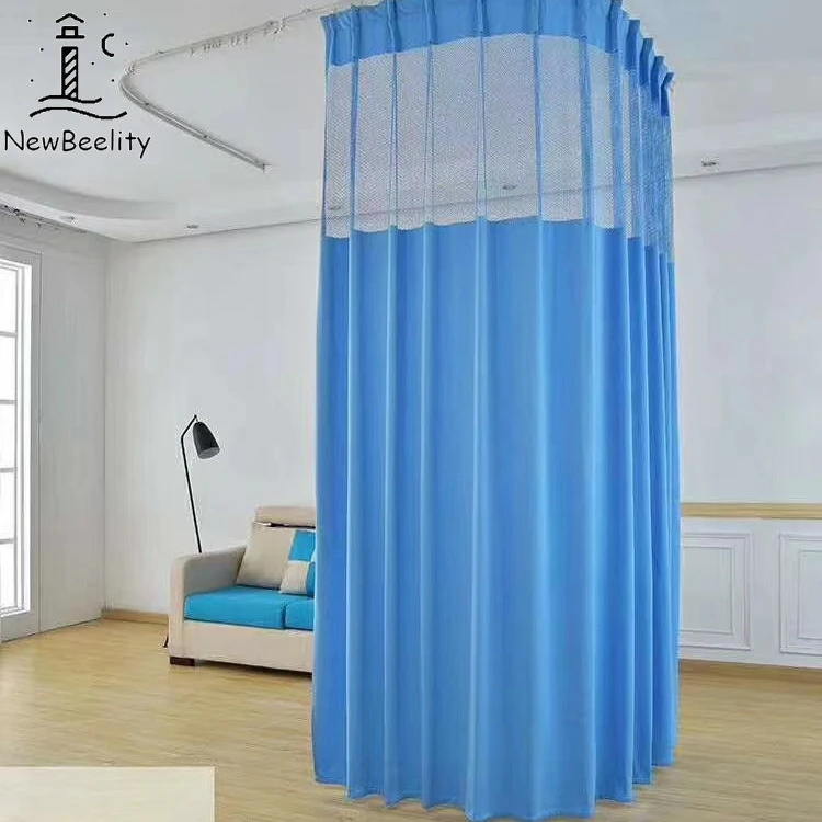 Medical Curtain Hospital Curtains Clinic Beauty Salon Partition Curtain Nursing Homes Health Centers Pull Track Curtains Custom