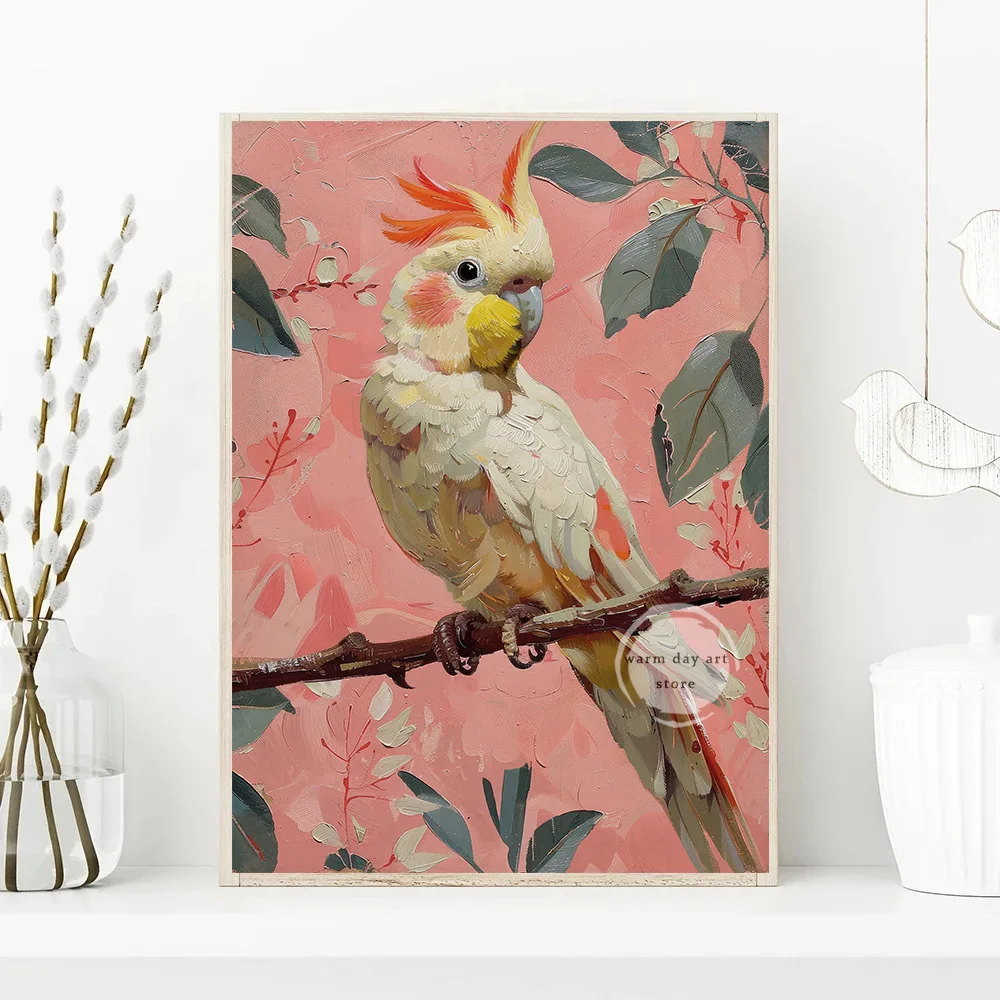 Cactus Palm Tree  Dolphin Champagne Coconut Bird Turtle Poster Canvas Painting Wall Art Trendy Botanical Home Room Decor
