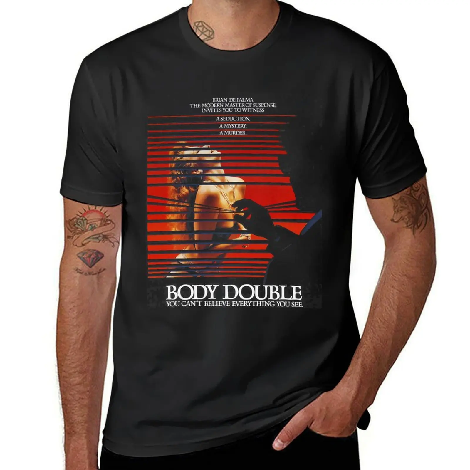 

BODY DOUBLE T-Shirt korean fashion customs design your own tops mens graphic t-shirts pack