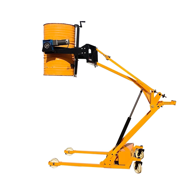 

Curved Arm Elevated Stacker 350kg Small Manual Foldable Hydraulic Pallet Stacker Machine Hand Push Electric Oil Drum Lifter