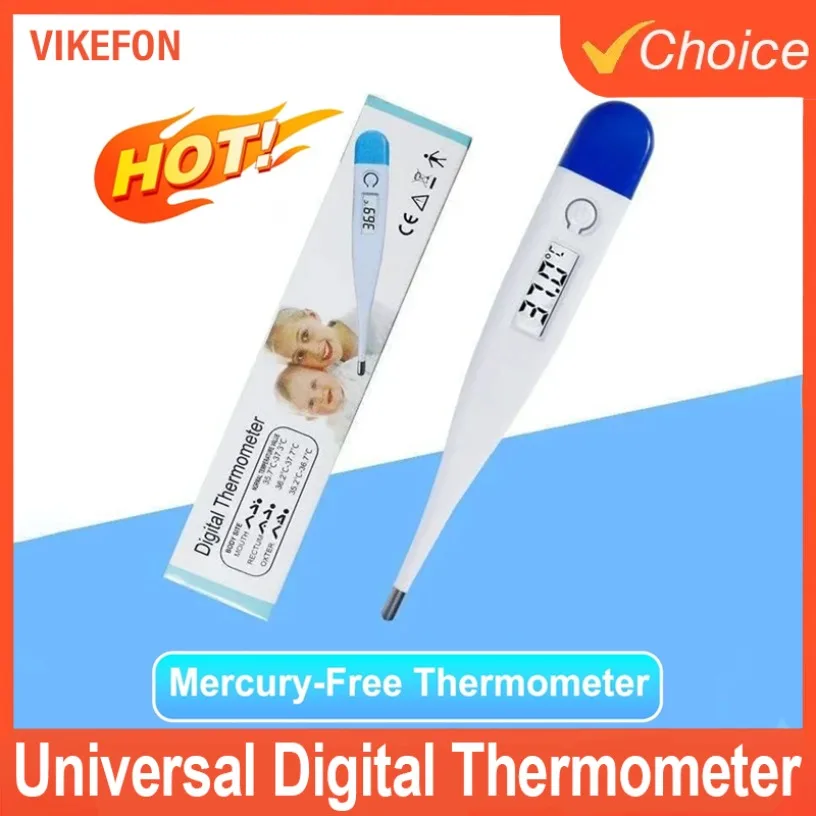 

Цифровой водяной термометр, точное считывание температуры полости рта и подмышек, термометр для оповещения о температуре, термометры для ванны