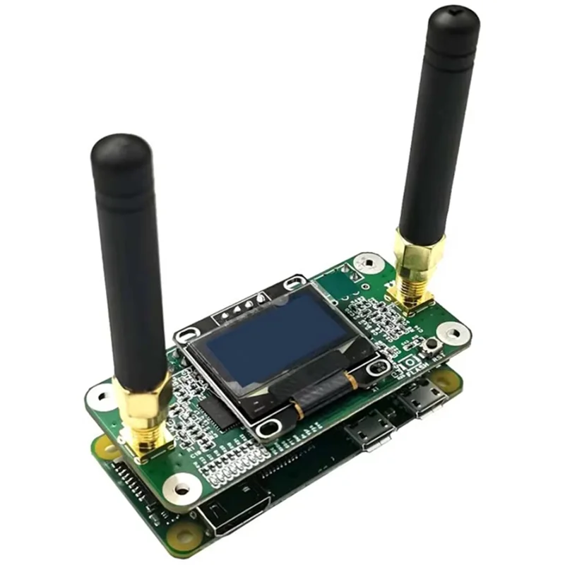 FAST-MMDVM duplex hotspotmodule UHF/VHF dubbele timing ondersteunt dubbele antennes duplexvariant van MMDVM_HS_Hat