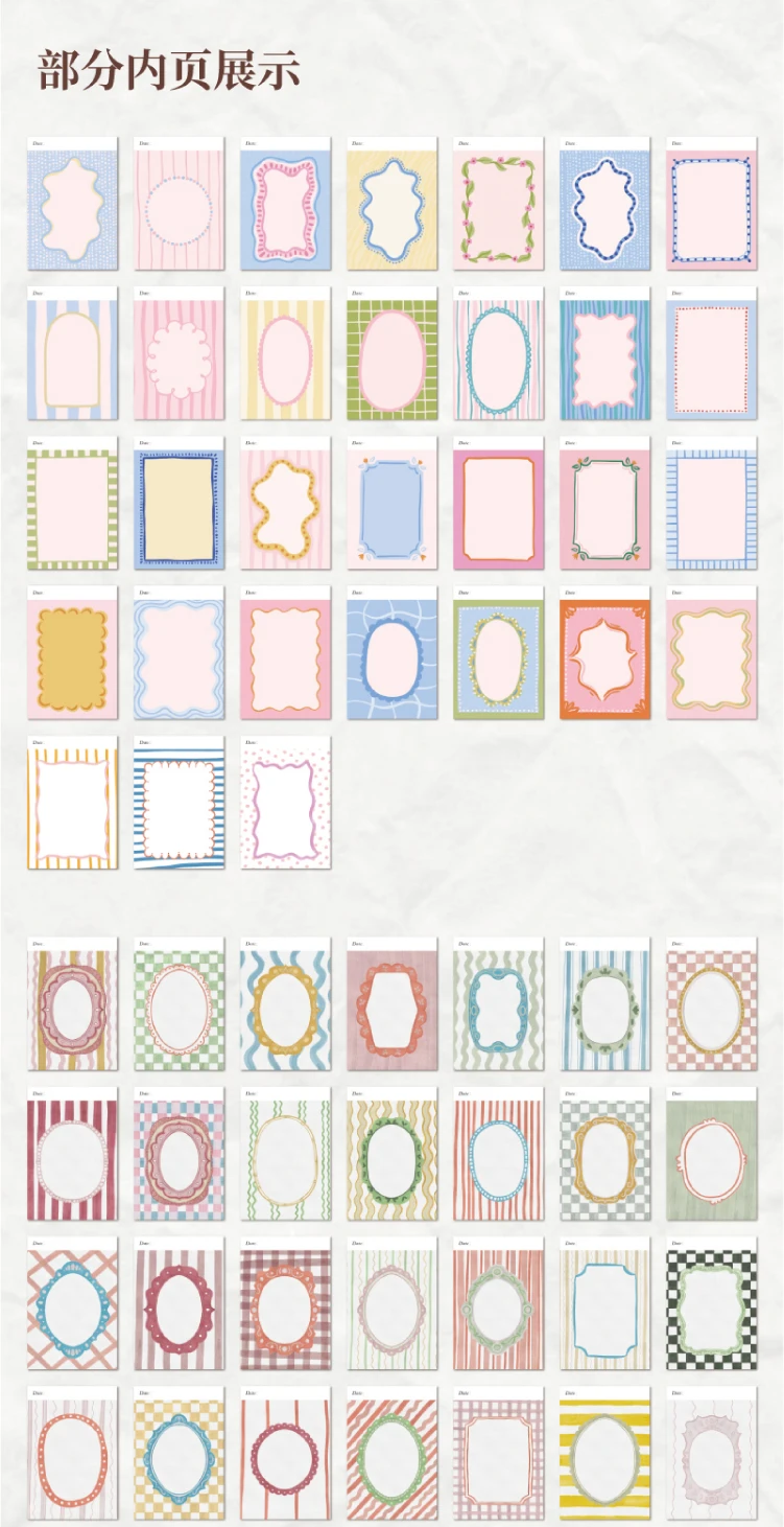 372 Stück Vintage-Material, Tagebuch, Album, Hintergrundpapier, DIY-Dekoration, farbiges Papier, Scrapbooking, Junk Journal, Schreibwarenbedarf – Detail 5