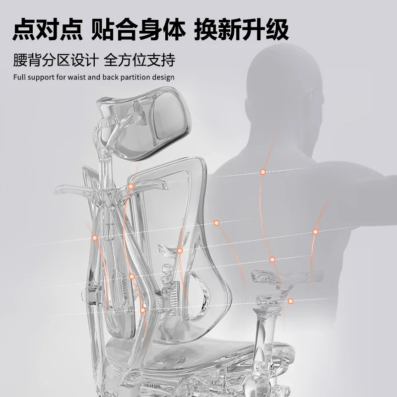 

Эргономичное офисное кресло с поясничной поддержкой, домашнее игровое киберспортивное кресло, домашнее компьютерное кресло