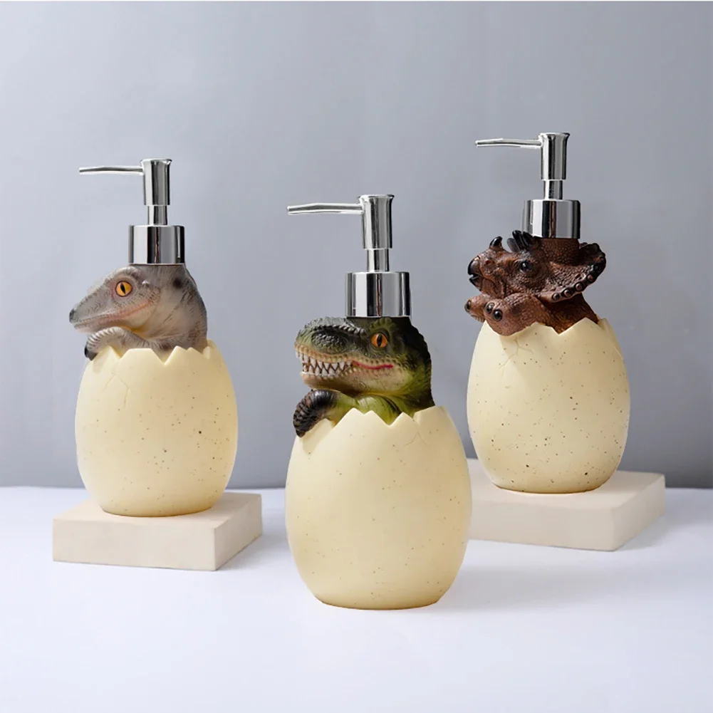 

Liquid Soap Dispensers Press Type Portable Lotion Bottle Cute Dinosaur