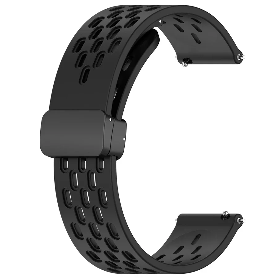 Silicone Sport Band For POLAR GRIT X/X PRO/POLAR Vantage M/ M2 Polar ignite/ignite 2/Unite/Pacer Bracelet Magnetic Buckle Correa