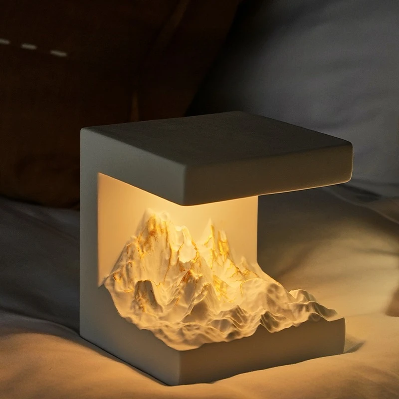 

Creative Niche Aromatherapy Decor Stone Scented Box Night Light Fragrance Set Birthday Gift for Home Decor Aroma Diffuser Gifts