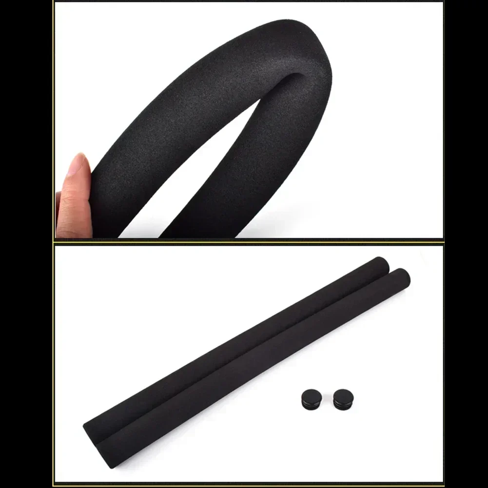 2x manillar de bicicleta MTB esponjas de tubo Flexible mango de goma de espuma Kits de empuñaduras de barra juegos de manguera de esponja larga accesorios de bicicleta