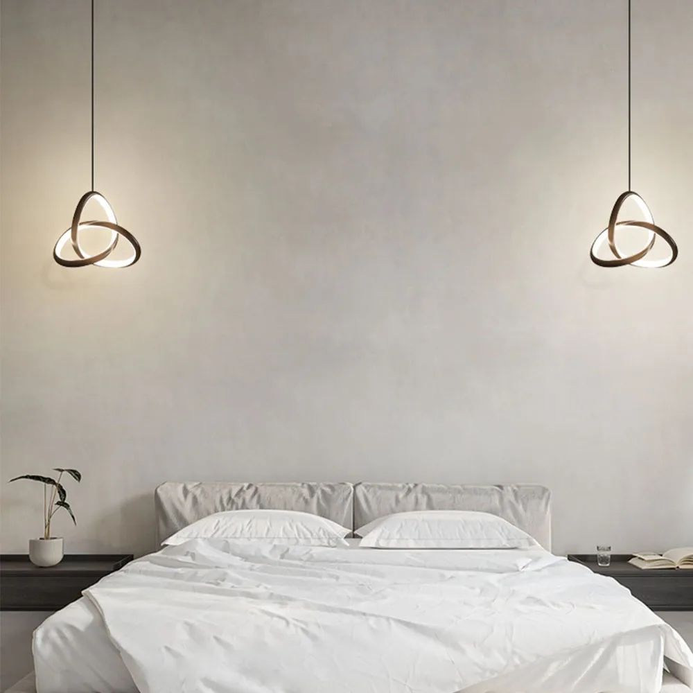 Personalized and Creative Clover Restaurant Pendant Light Nordic Modern and Minimalist Restaurant Hotel Art Bar LEDCeiling Light image 4