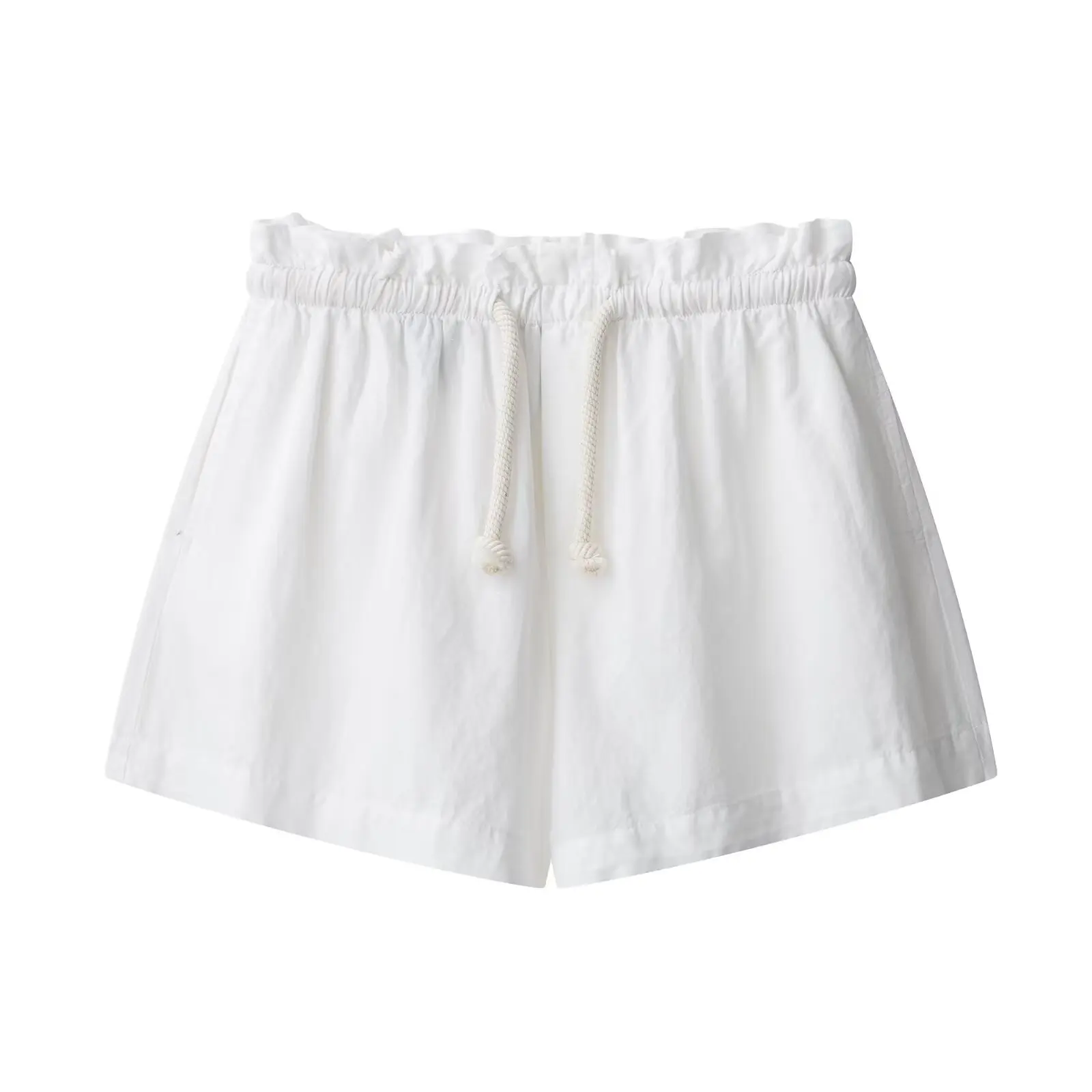 2 pièces 2025 nouveau Style de rue femmes tenue décontracté taille élastique ensemble short et haut ample Style Cape chemise hauts ensembles pour les femmes