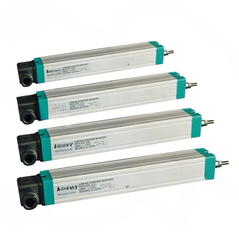 100mm rod type linear displacement sensor 100 resistance rod injection molding machine rod electronic ruler 100