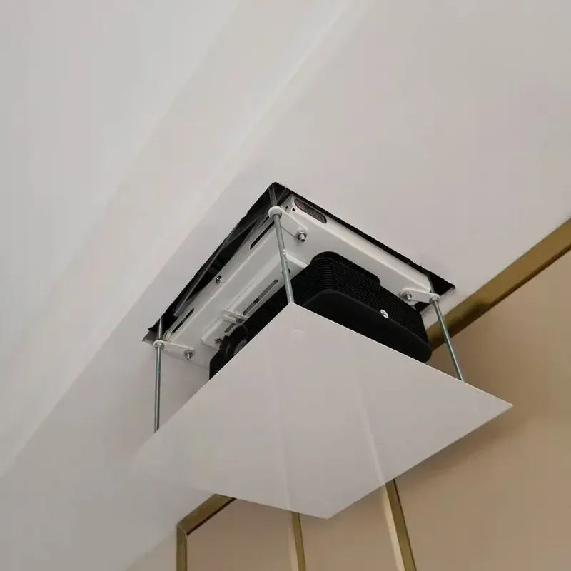 Electric Ceiling Lift Frame Projector Holder with Remote Control 1m Drop Loading Capacity 20kg for Home Theater Office Use