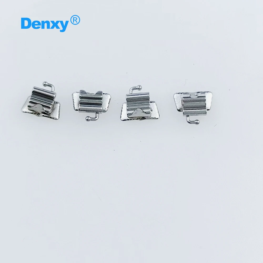 DENXY 20 Sets/80 Stück Kieferorthopädische 1. Molaren-Bukkalröhrchen U2L2 Roth/Mbt T022 Slot Rechteckige Konvertierbare Dental-Bukkalröhrchen – Detail 5
