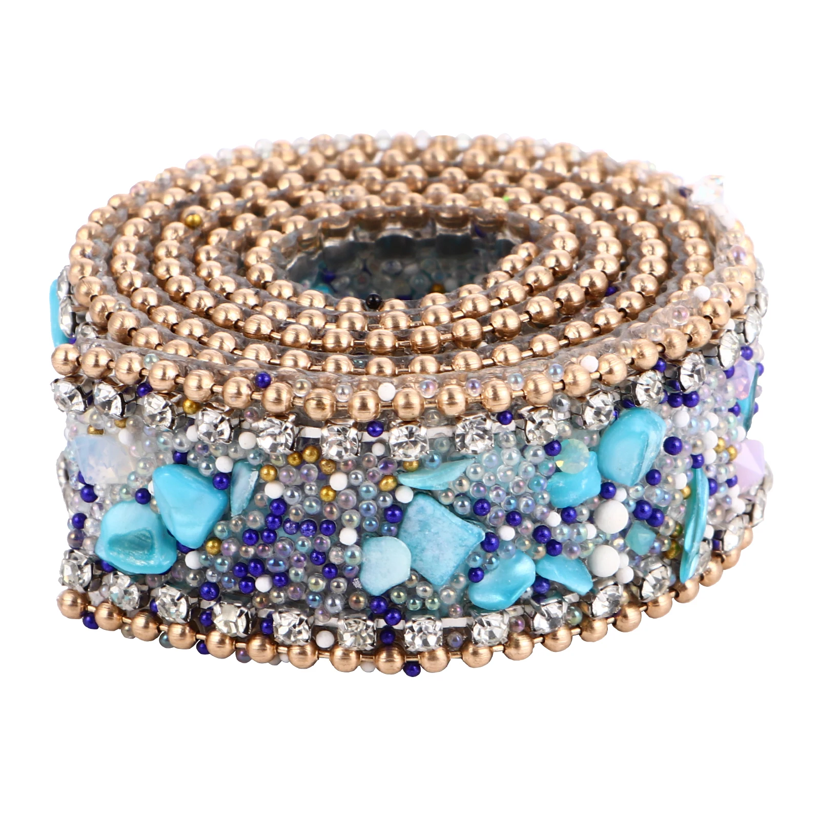 

Elegant Rhinestone Lace Ribbon Diy Accessories Wrap Wedding Party Decorations Christmas Cake Hair Clothing Crafts