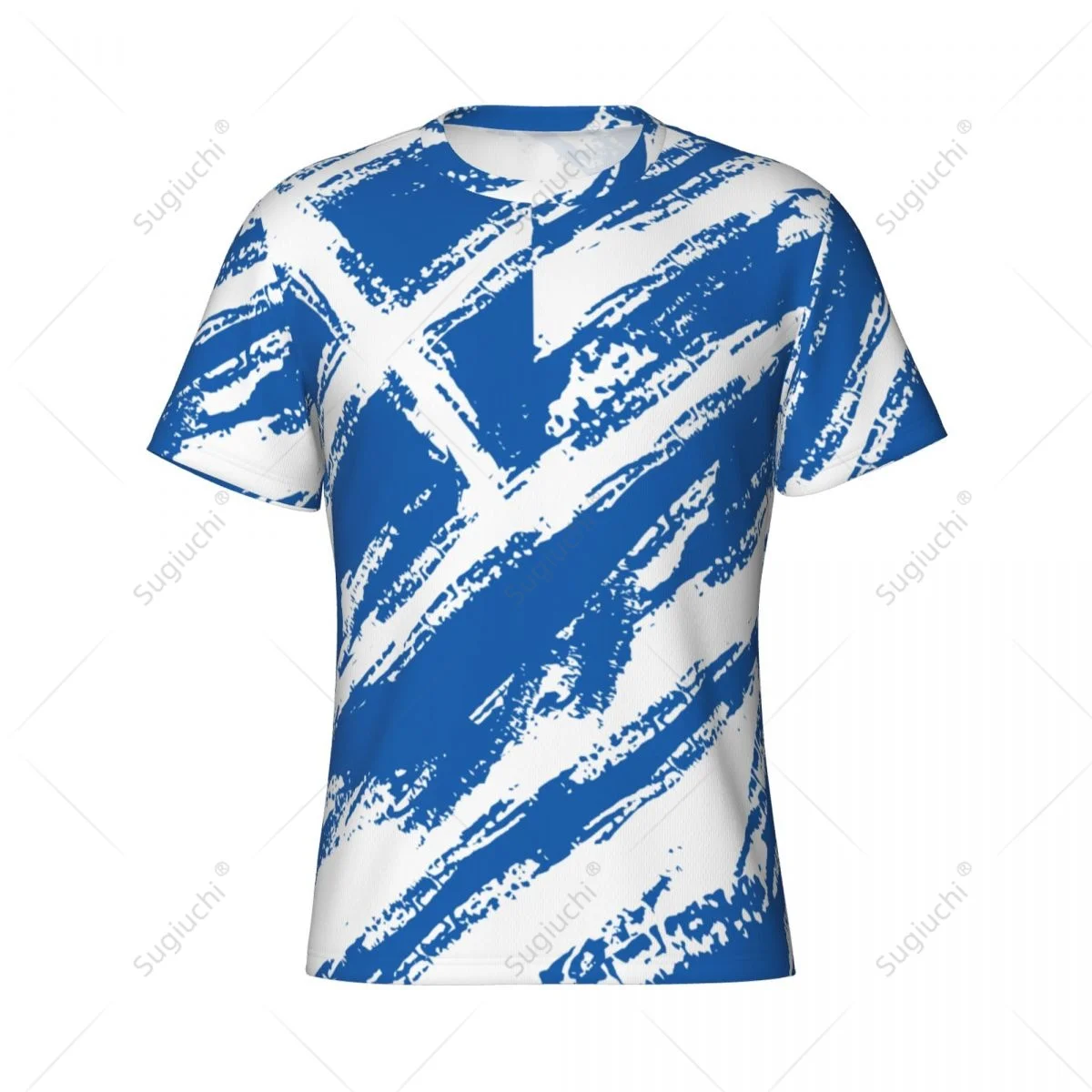 Nombre personalizado monja Grecia bandera Color hombres camiseta deportiva ajustada mujeres camisetas jersey para aficionados al fútbol