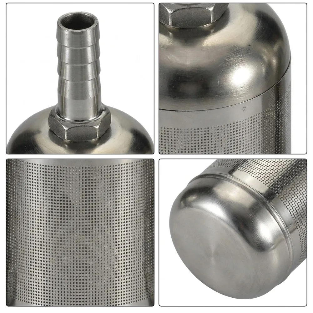 Stainless Steel 304 Inlet Strainer for Pressure Systems Designed for Car Washing and Exterior Maintenance Stainless