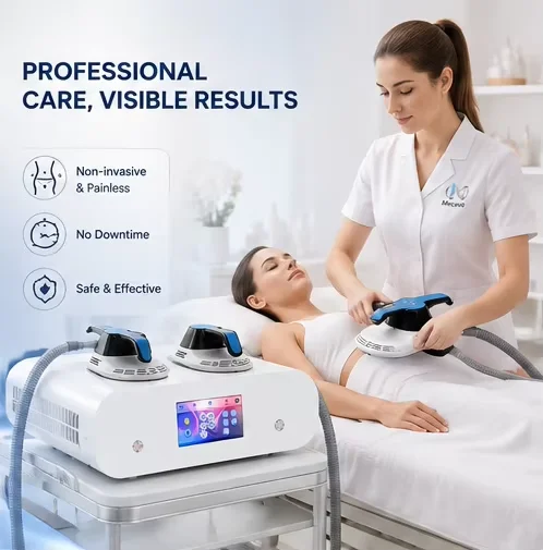 HIEMT RF 15Tesla 6500W 200HZ Body Contouring Buttock Lifting Skin Tightening Non‑Invasive Body Shaping Pelvic Floor Training 2 Handles Home Salon Beauty Equipment
