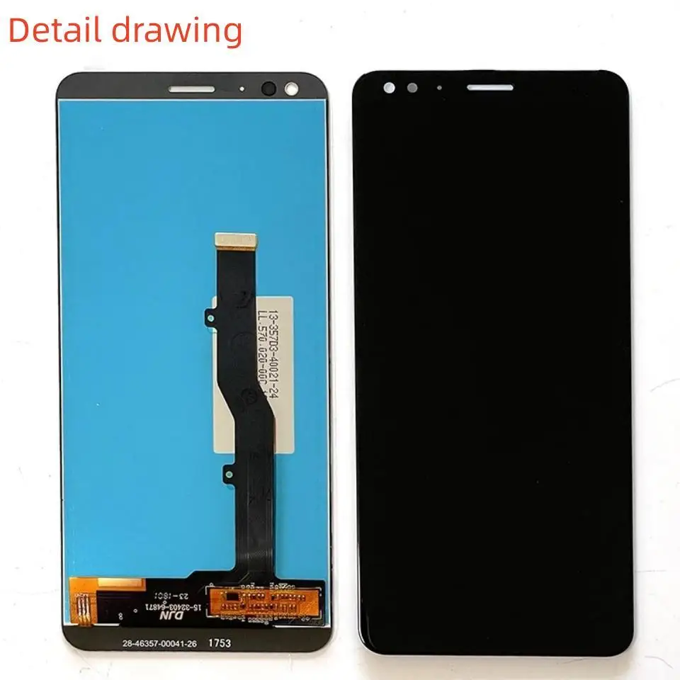 Original New For Zte Blade V9 V0900 LCD Display Touch Screen Panel Digitizer Assembly For Zte V9 BladeV9 Display Repair Replace