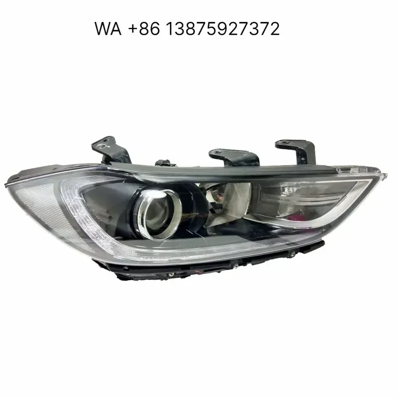 WMWMNU Stock for Second-hand Halogen Headlight Components for Elantra 2016-2017 12V 6000K 4000 Lumens