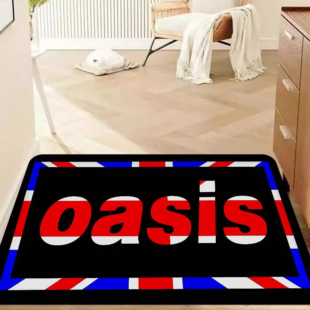 music rock O-Oasis Band Door Mat Nordic Style Bedroom Living Room Doormat Home Balcony Anti-Slip Alfombra