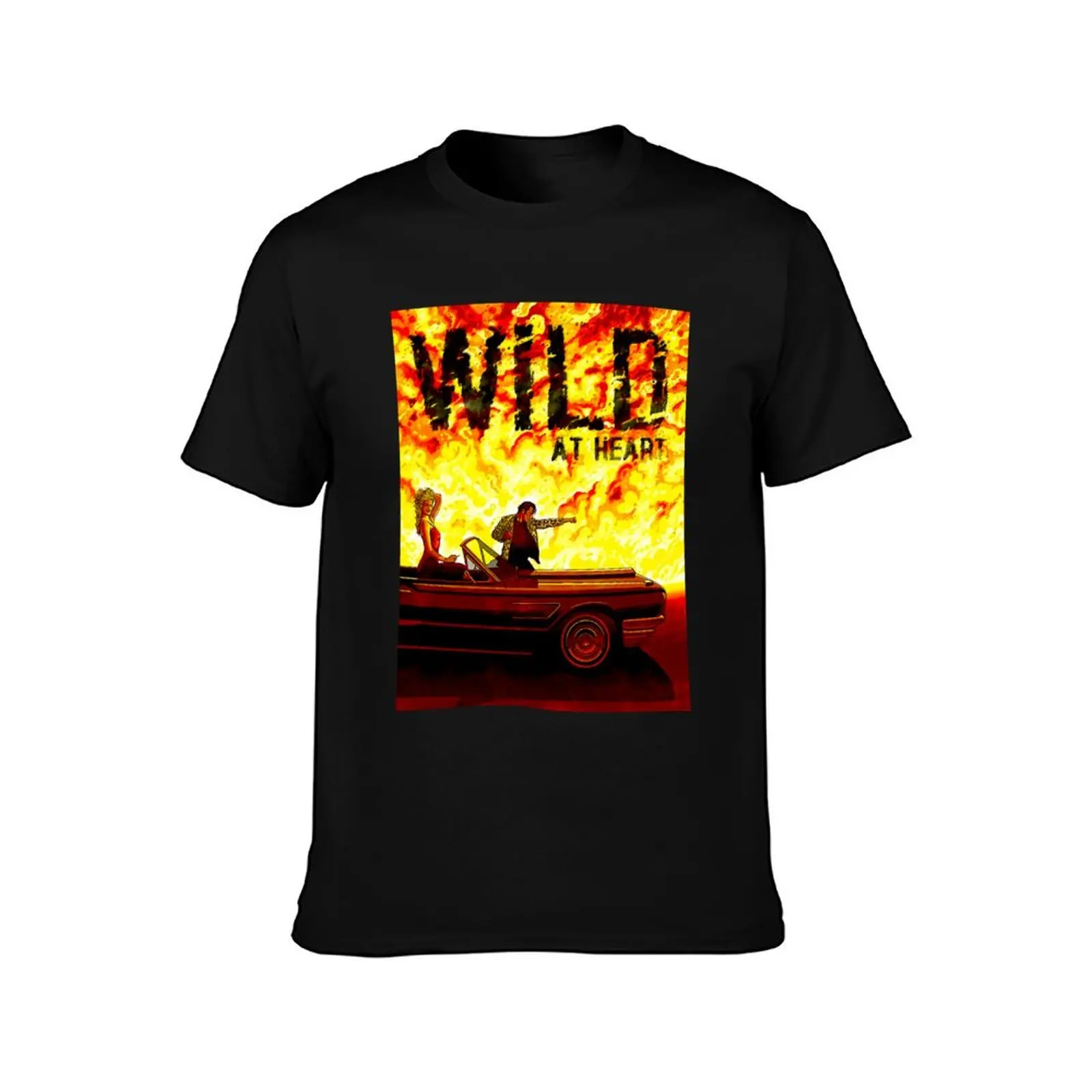 Wild at Heart T-Shirt plus size tops anime figures T-shirts for men cotton