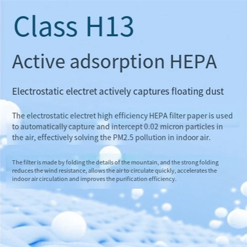 BAAN-2PCS Hepa Filter  For Xiaomi Mi Mijia 4 Lite Air Purifier Accessories Replacement Parts