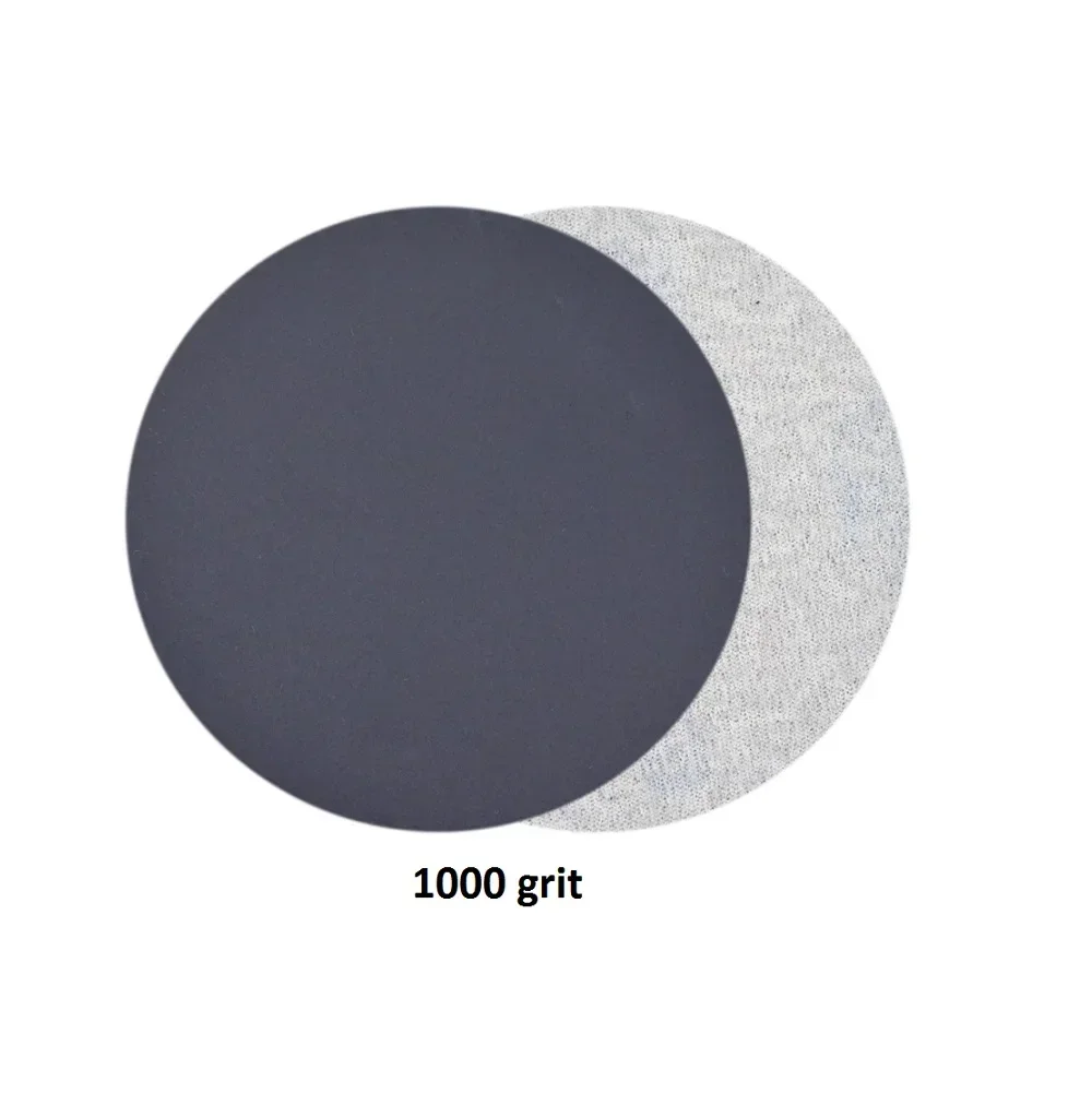 30Pcs 75mm 3 인치 320/400/600/800/1000/1500 그릿 라운드 샌드페이퍼 디스크 습식 건식 샌딩 디스크 후크 루프 샌드 시트 샌더 패드