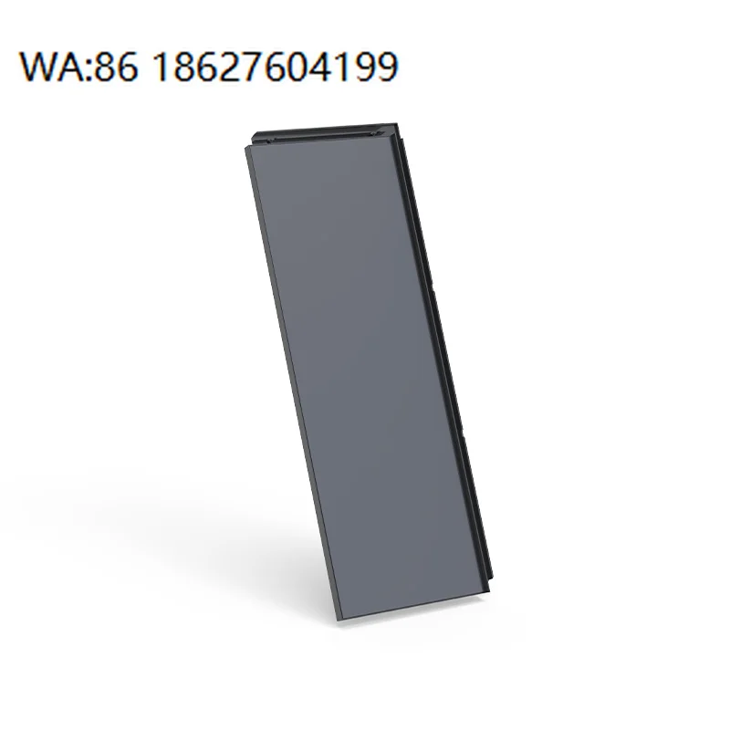 Cadmium Telluride Cdte Double Glass Power Generation Sloping Roof Tiles Dlb01 Customized Bipv 75w 1250x450mm Plug And Play