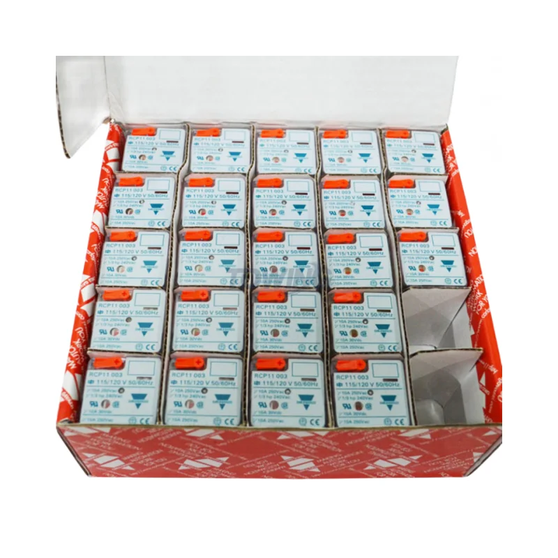 100-新しいオリジナルのスイス-carlo-gavazzi-rcp-11003115-120vac中間リレー