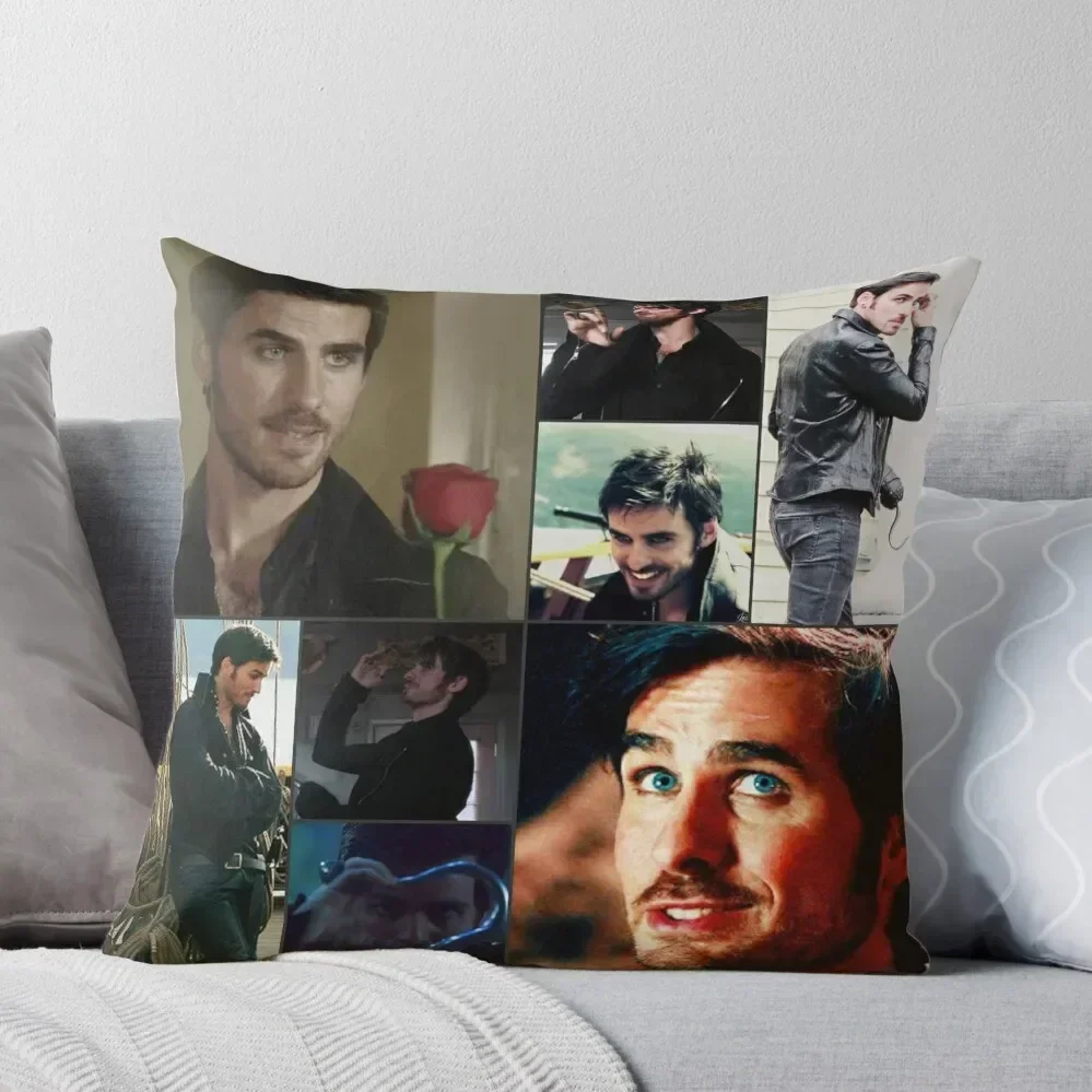 Captain Killian {Hook} Jones Love 6 Throw Pillow ornamental pillows for living room Christmas Cushion For Home pillow