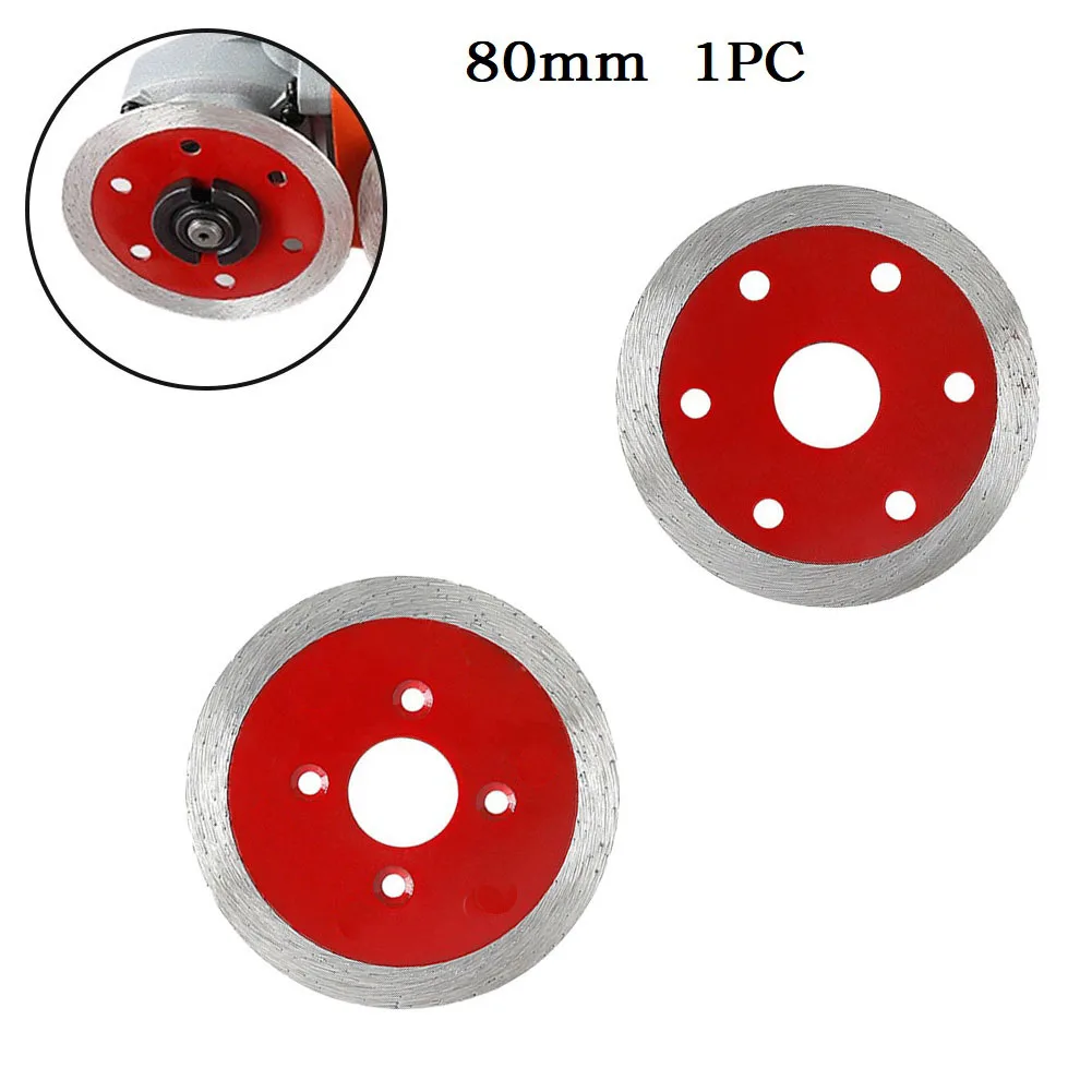 1 pz 60/80mm diamante alto Manganese Stee disco da taglio in vetro smussatura cristallo per taglio liscio accessori per utensili elettrici