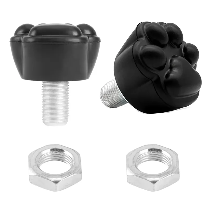 M93K-Rubber Brake Blocks 2Pcs Replacement Roller Skates Toe Stops Plugs Stoppers 82A Skate Accessories