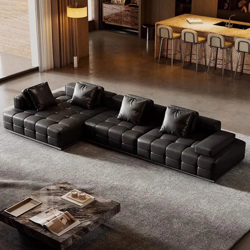 Кожаный диван Лоуренса