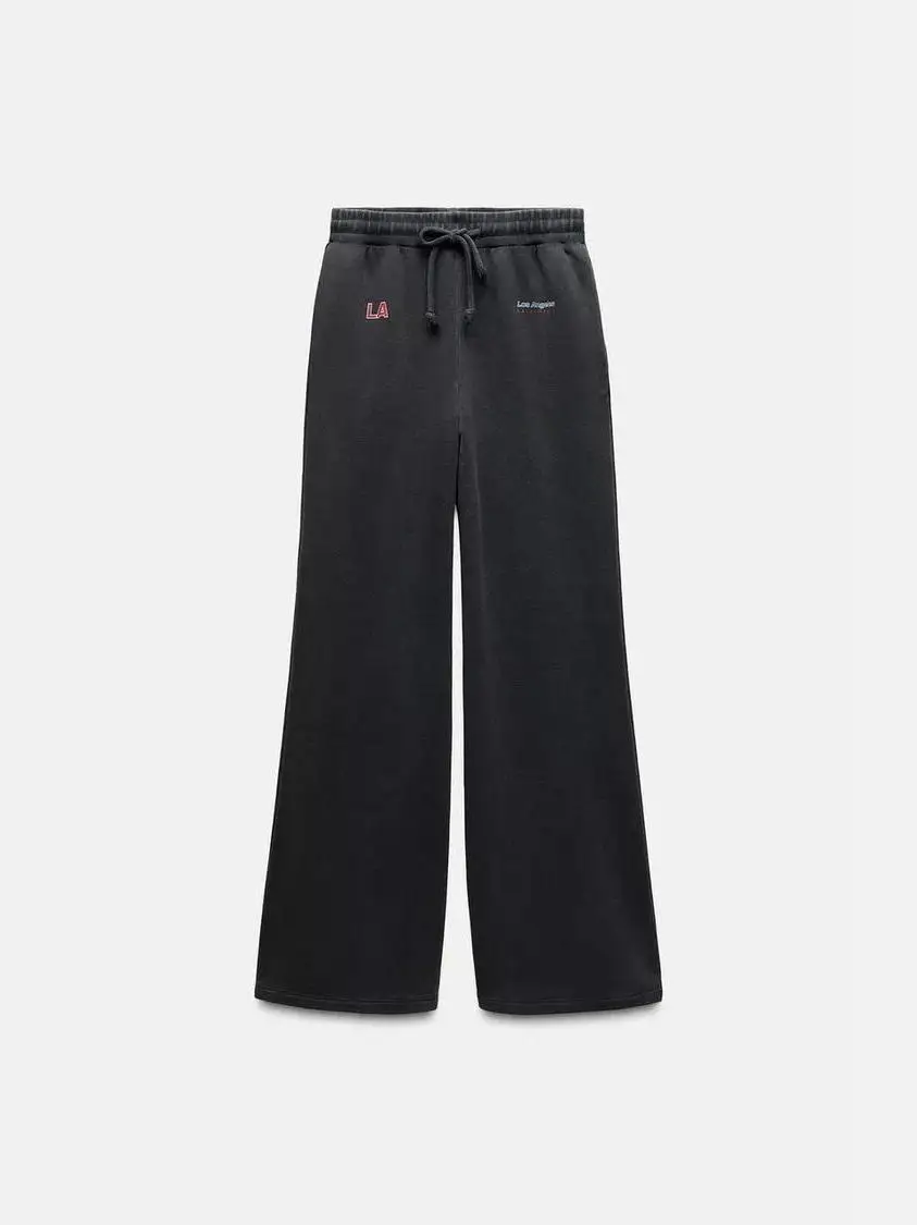 Primavera otoño nueva llegada mujer americano Retro suelto estampado Wa efecto redondo Ne Long Sve sudadera Street Sle Cot...