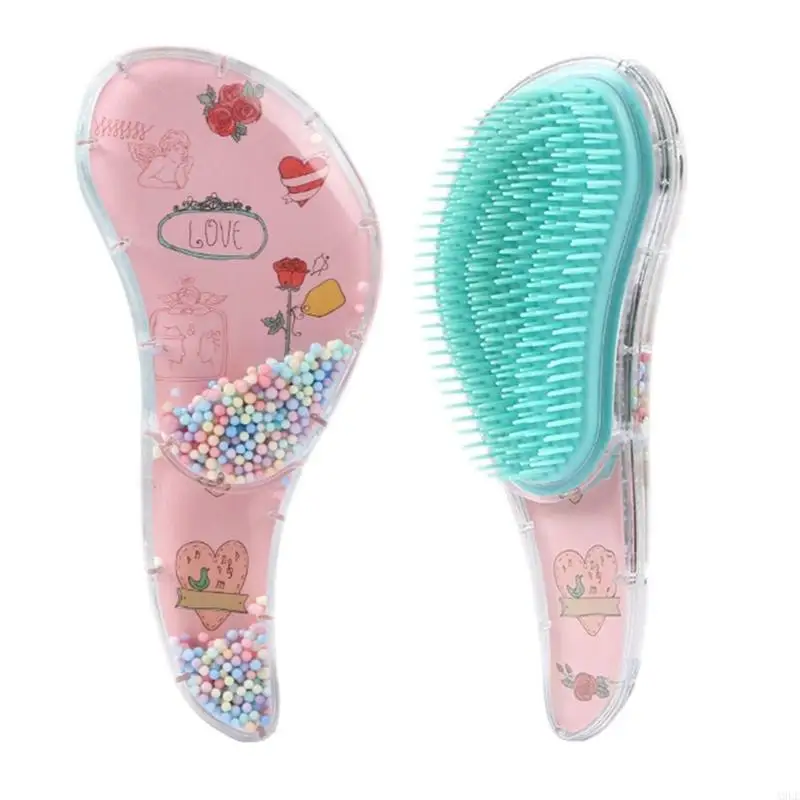 A9LE Detangling Hair Brush cho trẻ người lớn, tóc xoăn, tóc dày, dày nhẹ nhàng tách nút thắt nút không đau