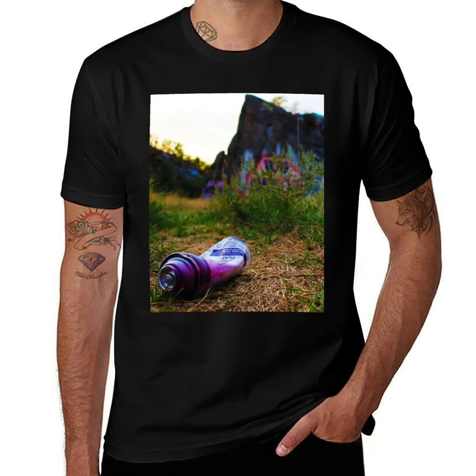 American Graffiti at Quincy Quarries T-Shirt Casual Lightweight Short Sleeve Top