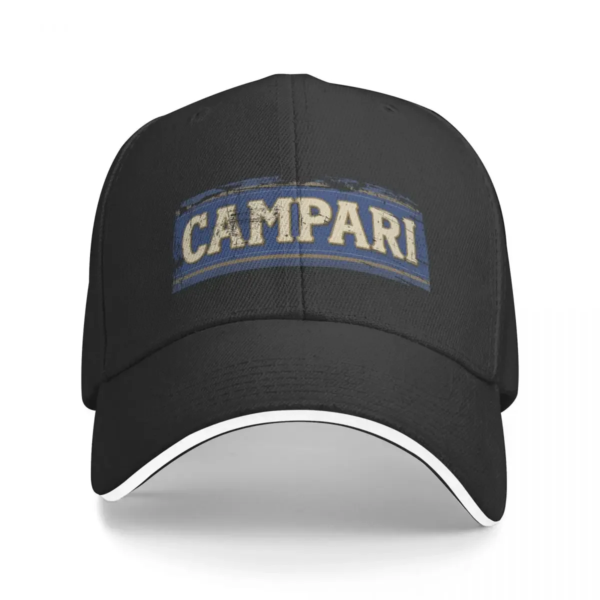 Campari Monogram Distressed Design Type 2 Baseball Cap hard hat Hip Hop Beach birthday Women's Hats 2024 Men's